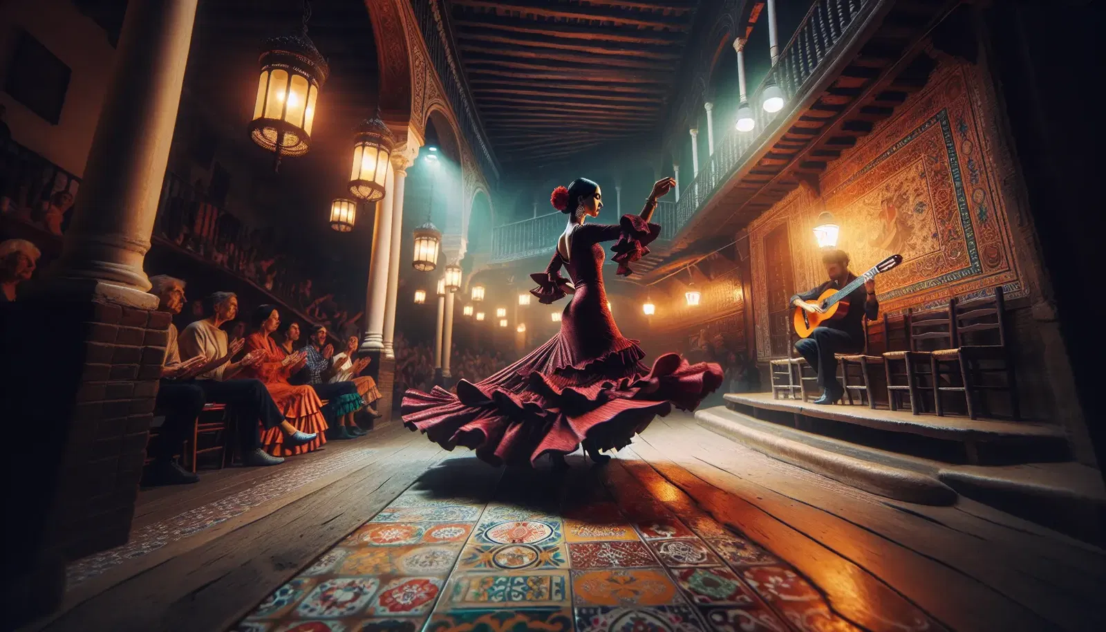 Flamenco-esitykset Sevillassa